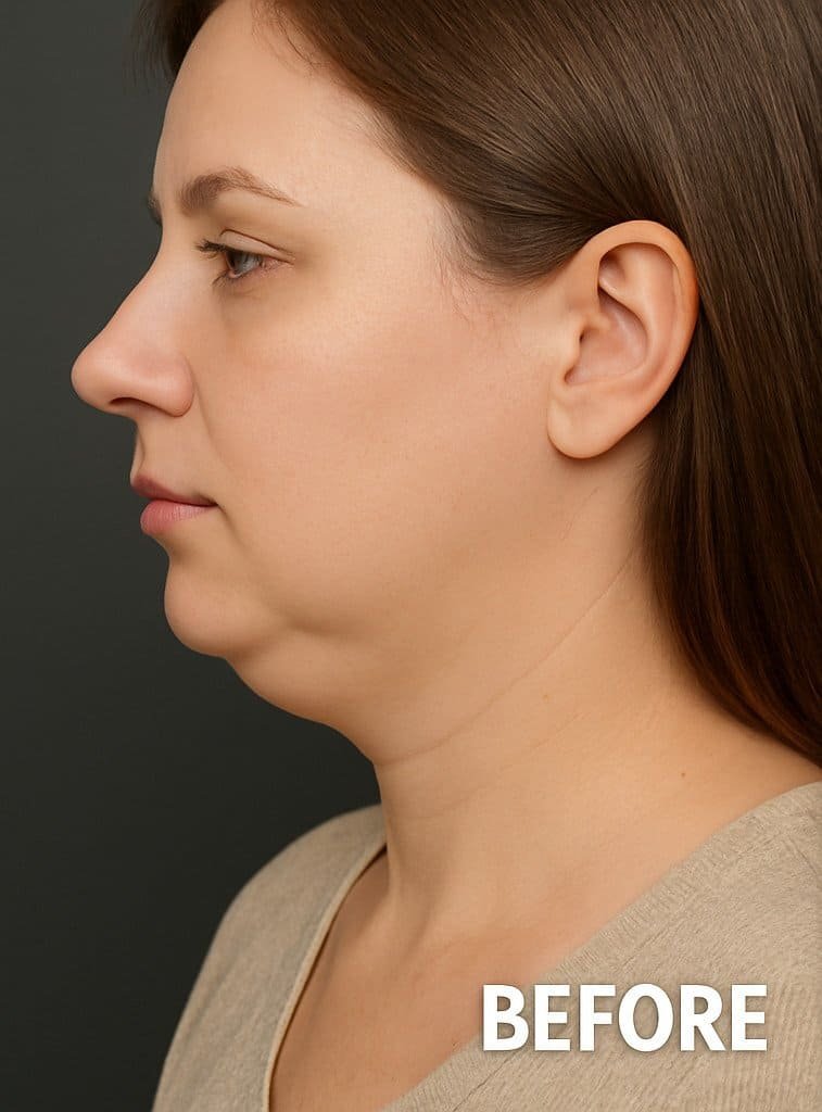 Double chin removal 1